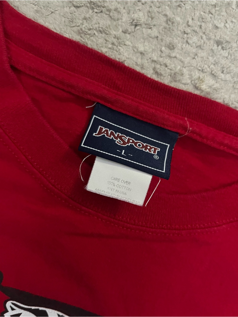 Pair of Vintage Wisconsin Badgers Jansport Tees - Picture 10 of 11